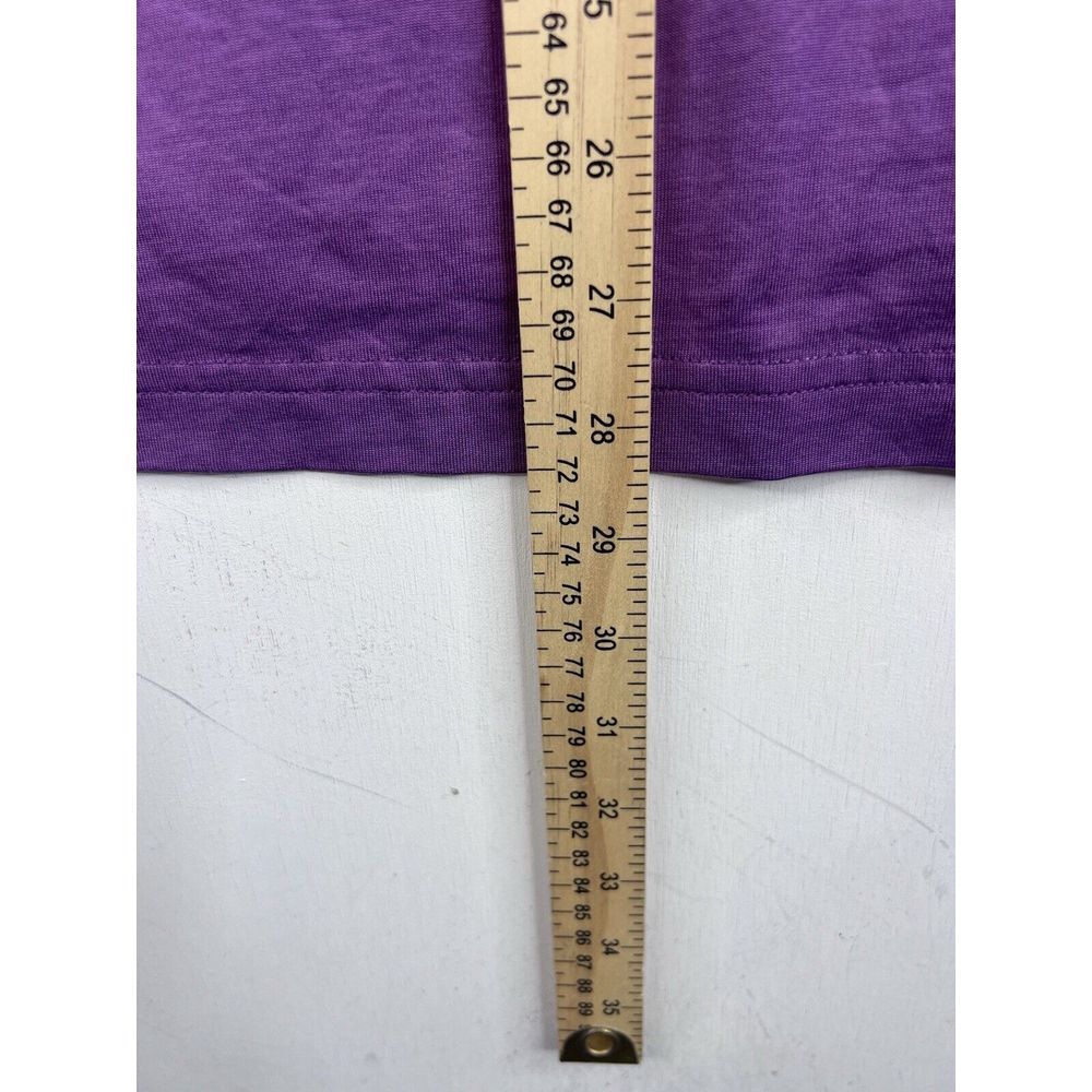 Travis Mathew Performance Pima Cotton Golf Polo Shirt Soft Purple Mens Small - Picture 10 of 12
